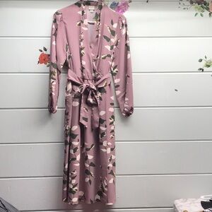 A New Day Pink and Green Floral dress